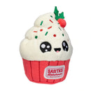 FuzzYard Frosty The Cupcake Christmas dog plush toy side view