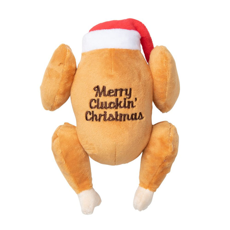 FuzzYard Dog Plush Toy Christmas - Merry Cluckin' Christmas S