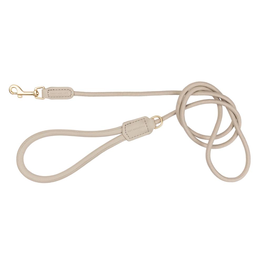 FuzzYard Dog Rope Lead Life Atelier Sandstone S 0.8cm x 180cm