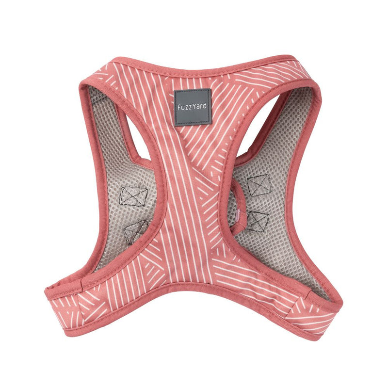 FuzzYard Dog Step In Harness Thornbury Brick Red XL