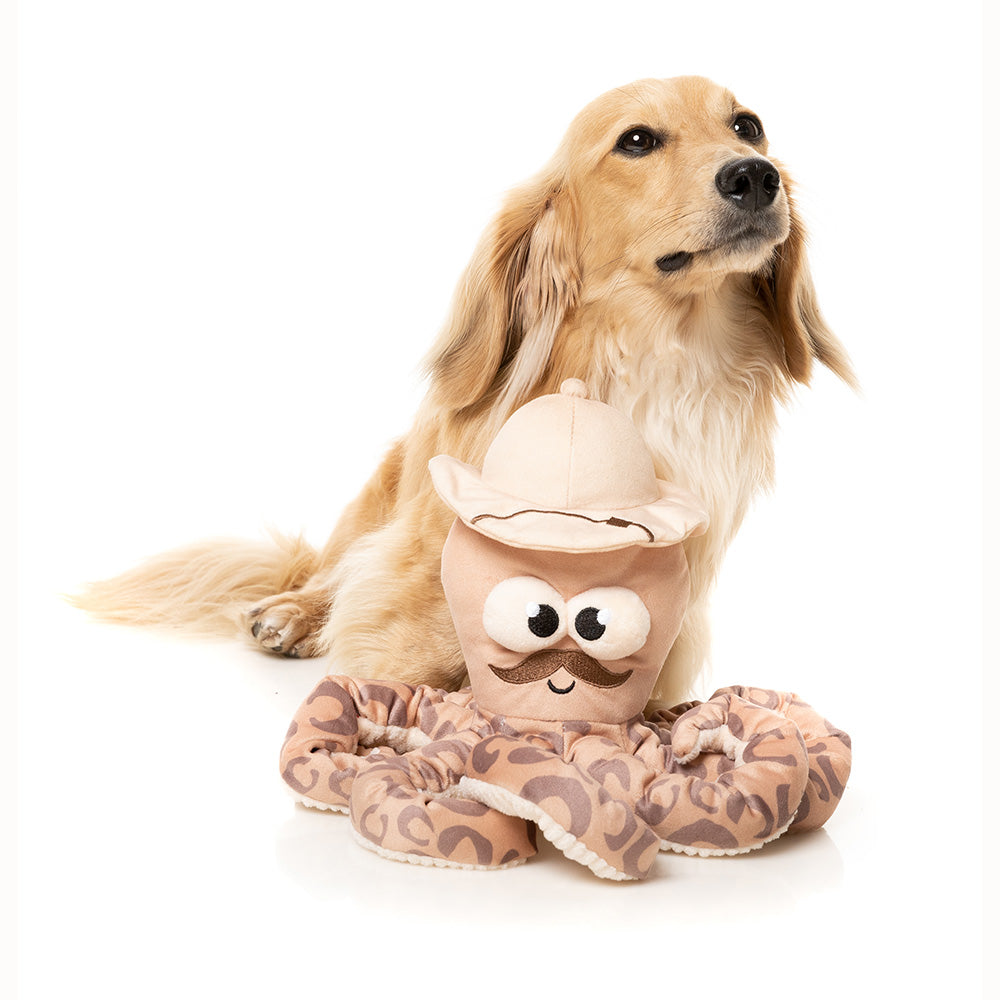 FuzzYard Dog Plush Toy Octo-Posse - Sir David Octoborough