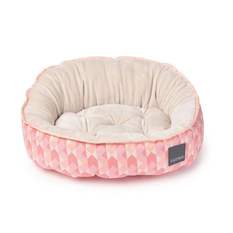 FuzzYard Reversible Bed - Pink Lemonade S 45cm x 56cm