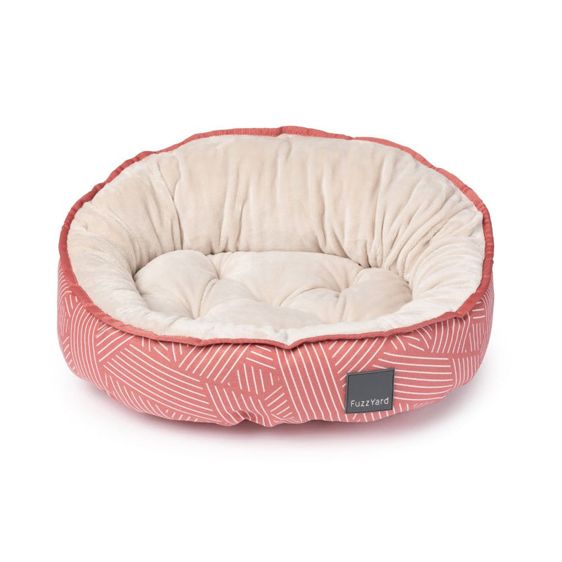 FuzzYard Reversible Bed - Thornbury Brick Red S 45cm x 56cm