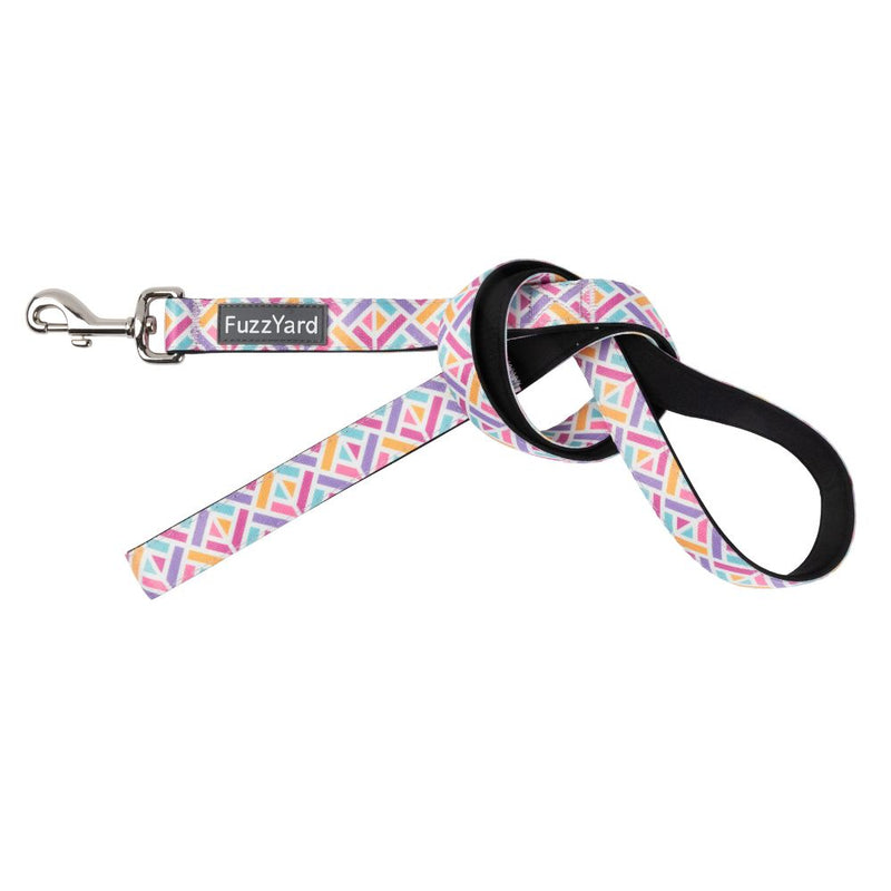 Fuzzyard Dog Lead Bubblegum Burst L 2.5cm x 140cm