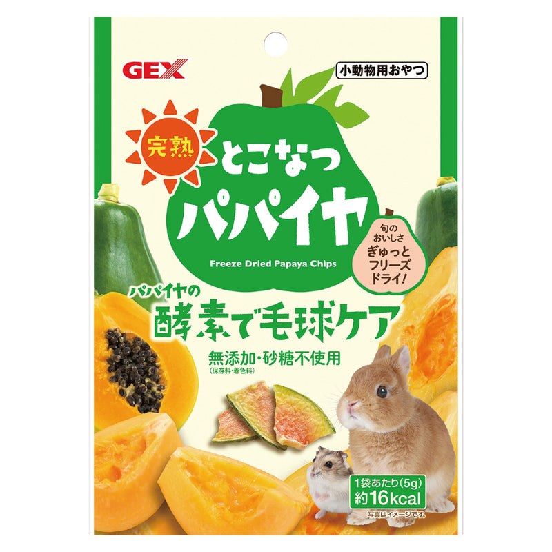 GEX Freeze Dried Papaya Chips 5g