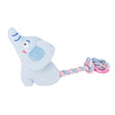 GiGwi Dog Toy Plush Friendz with Rope Elephant