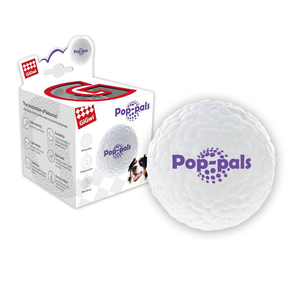 GiGwi Dog Toy Pop Pals Extra Durable Ball Chewing