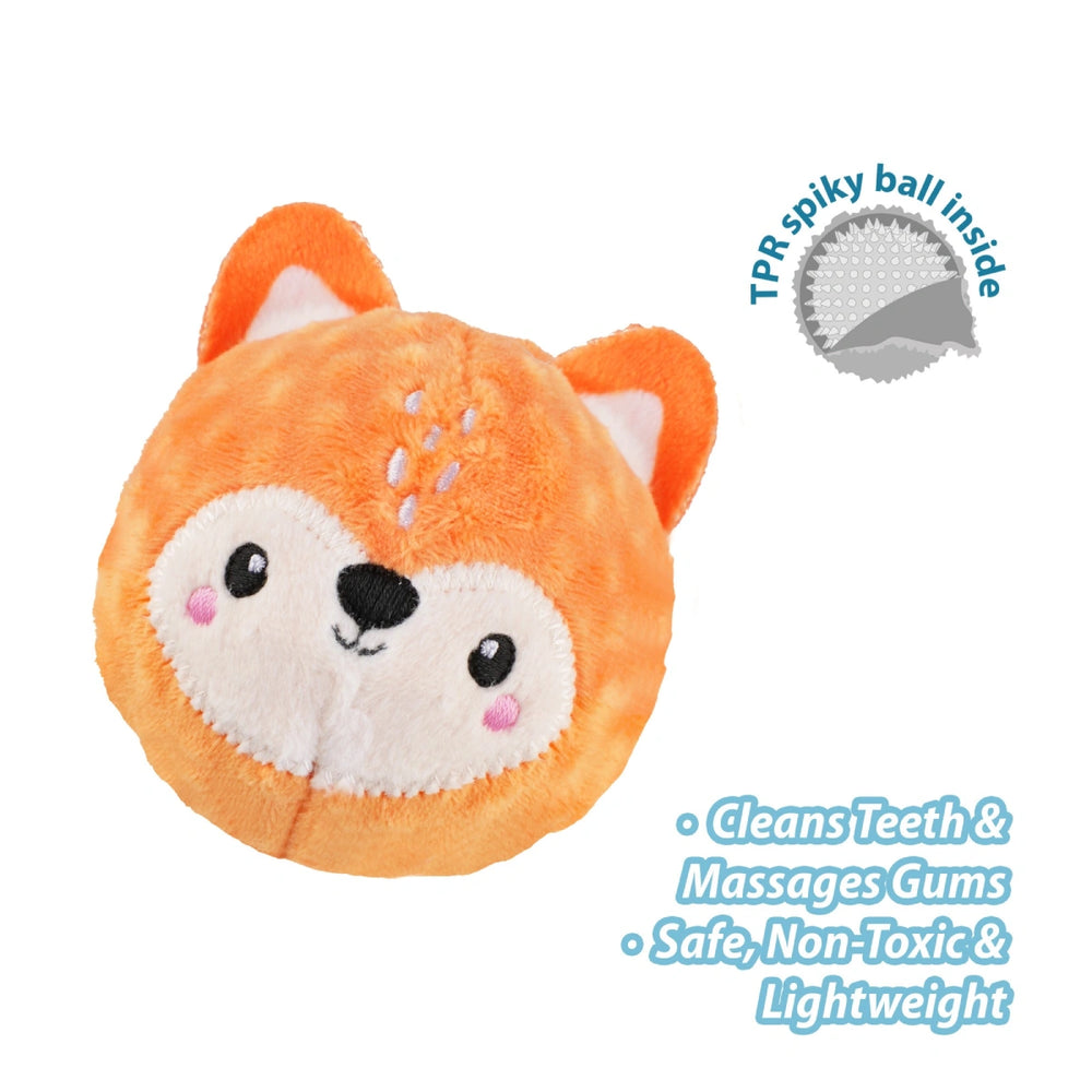 GiGwi Dog Toy Pop Series Fox with Spikes
