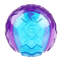 GiGwi Dog Toy Squeaker Ball Purple/Blue L