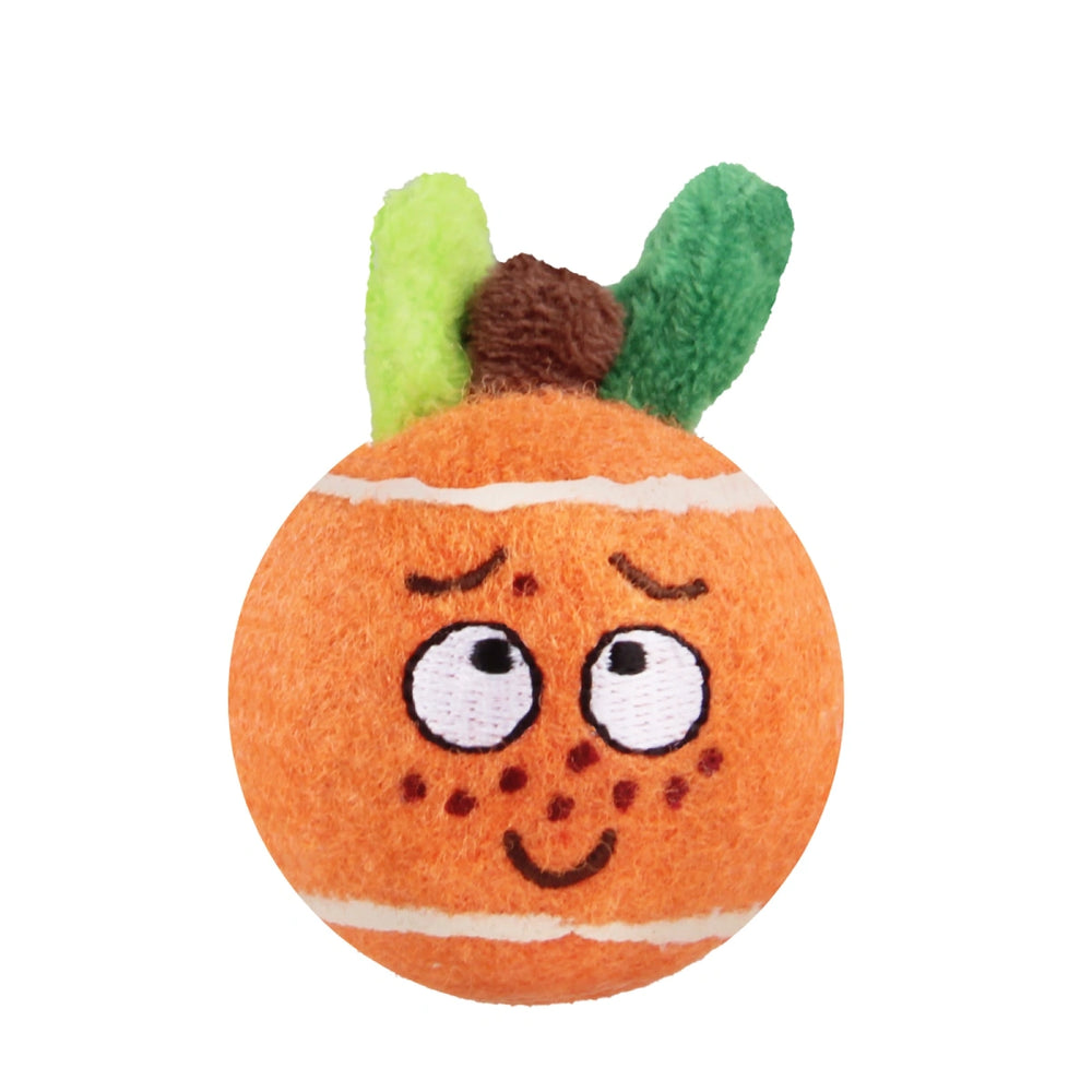 GiGwi Dog Toy Tennis Ball Originals Orange