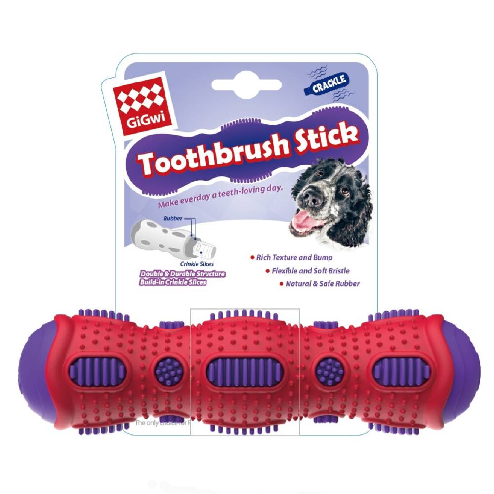 GiGwi Dog Toy Toothbrush Stick