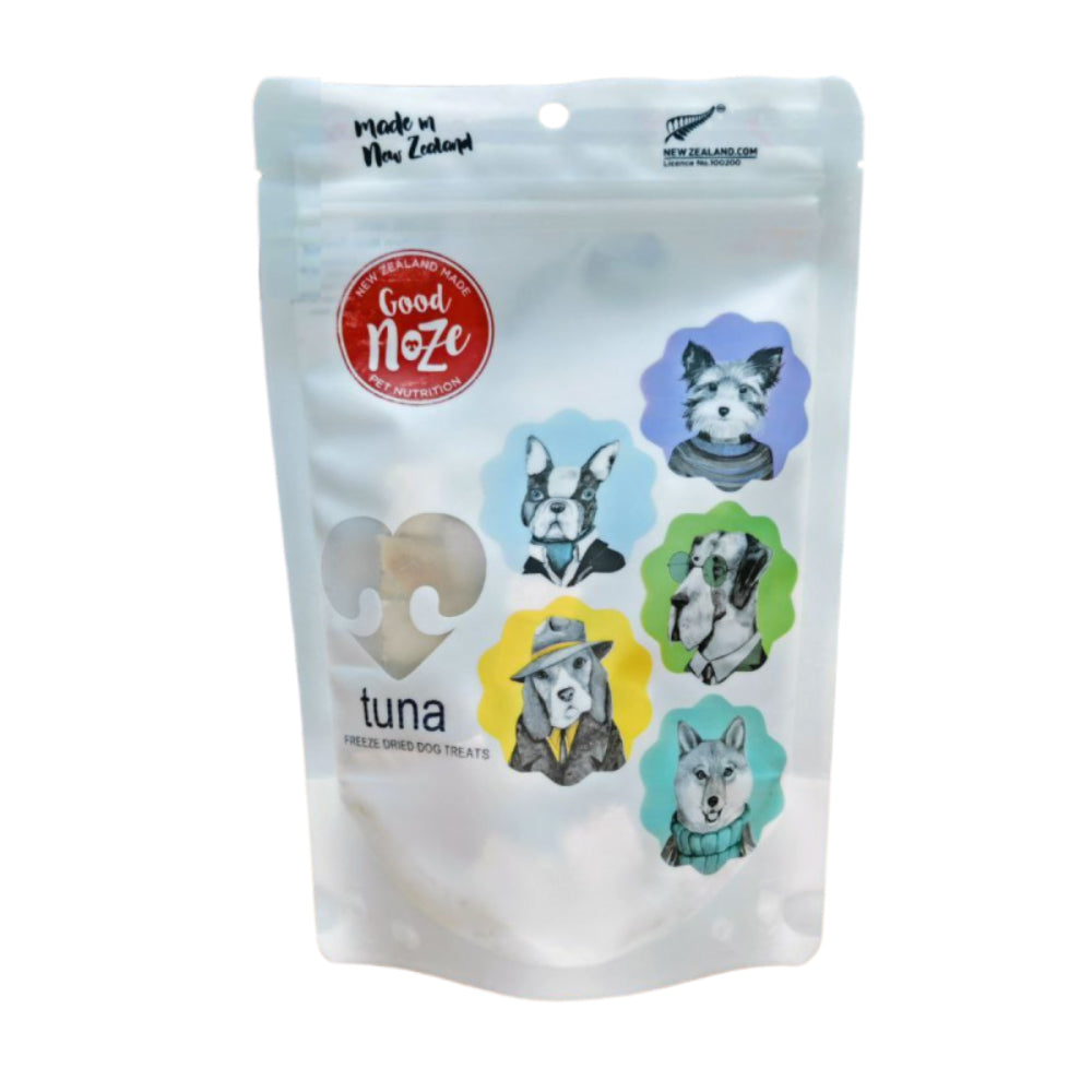 Good Noze Dog Freeze Dried Treats Tuna Chunks 60g
