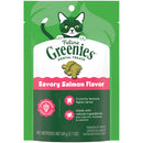 Greenies Cat Dental Treats - Savory Salmon Flavor 2.1oz