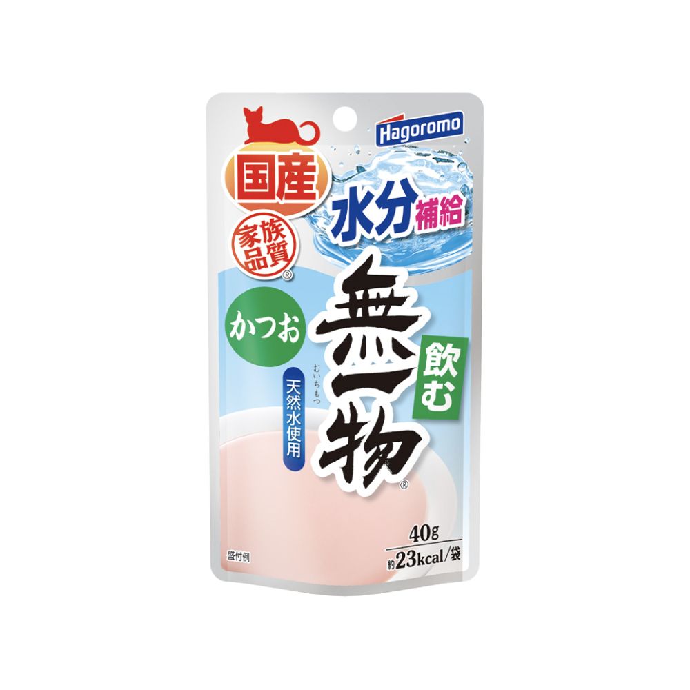 Hagoromo Cat Pouch Hydration Muichimotsu Katsuo 40g