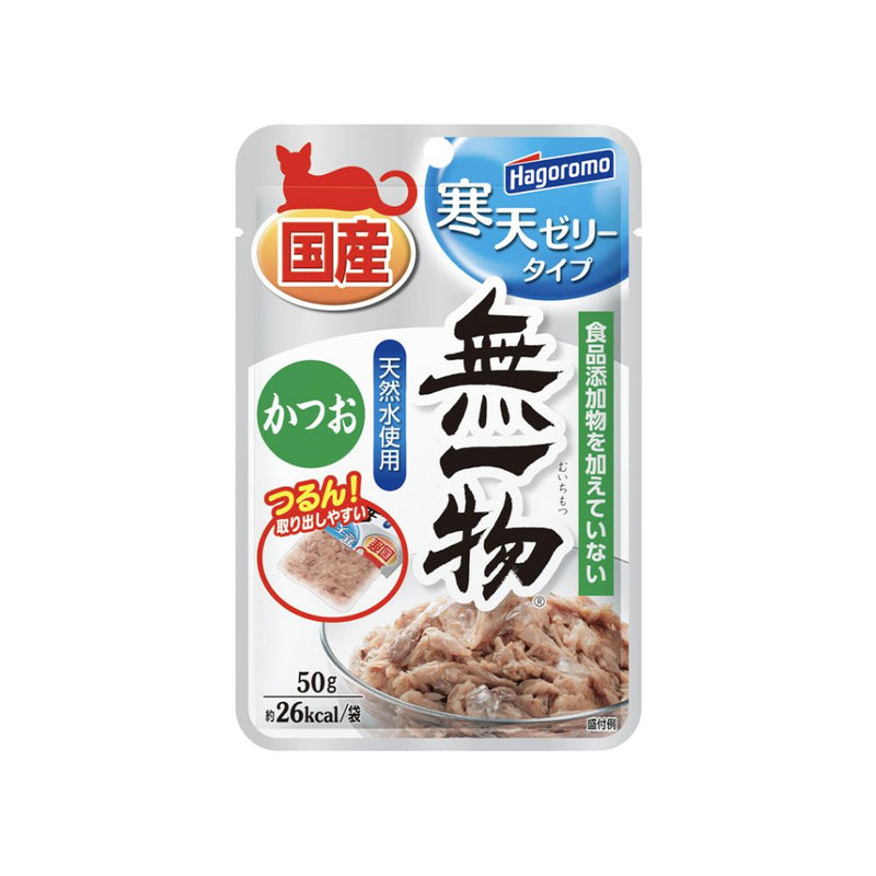 Hagoromo Cat Pouch Muichimotsu Katsuo with Agar 50g