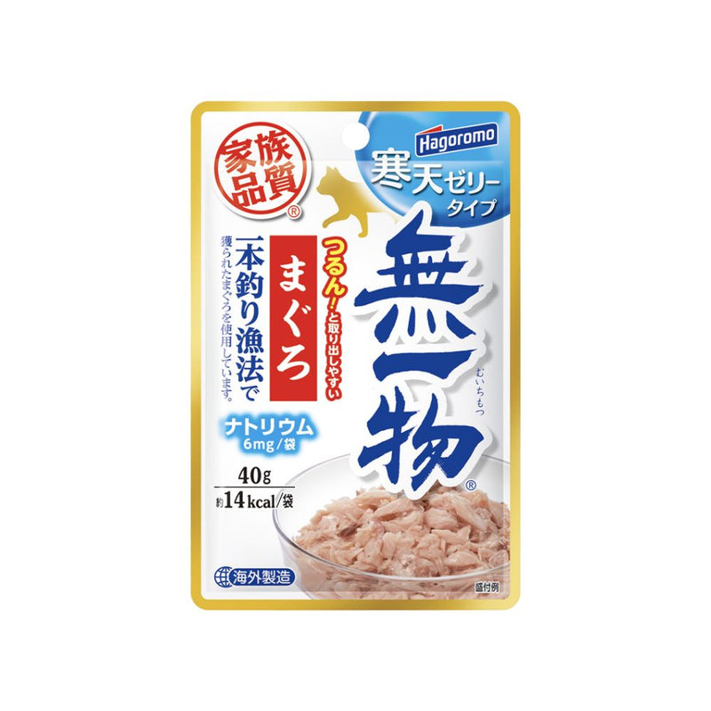 Hagoromo Cat Pouch Muichimotsu Pole & Line Maguro with Agar 40g