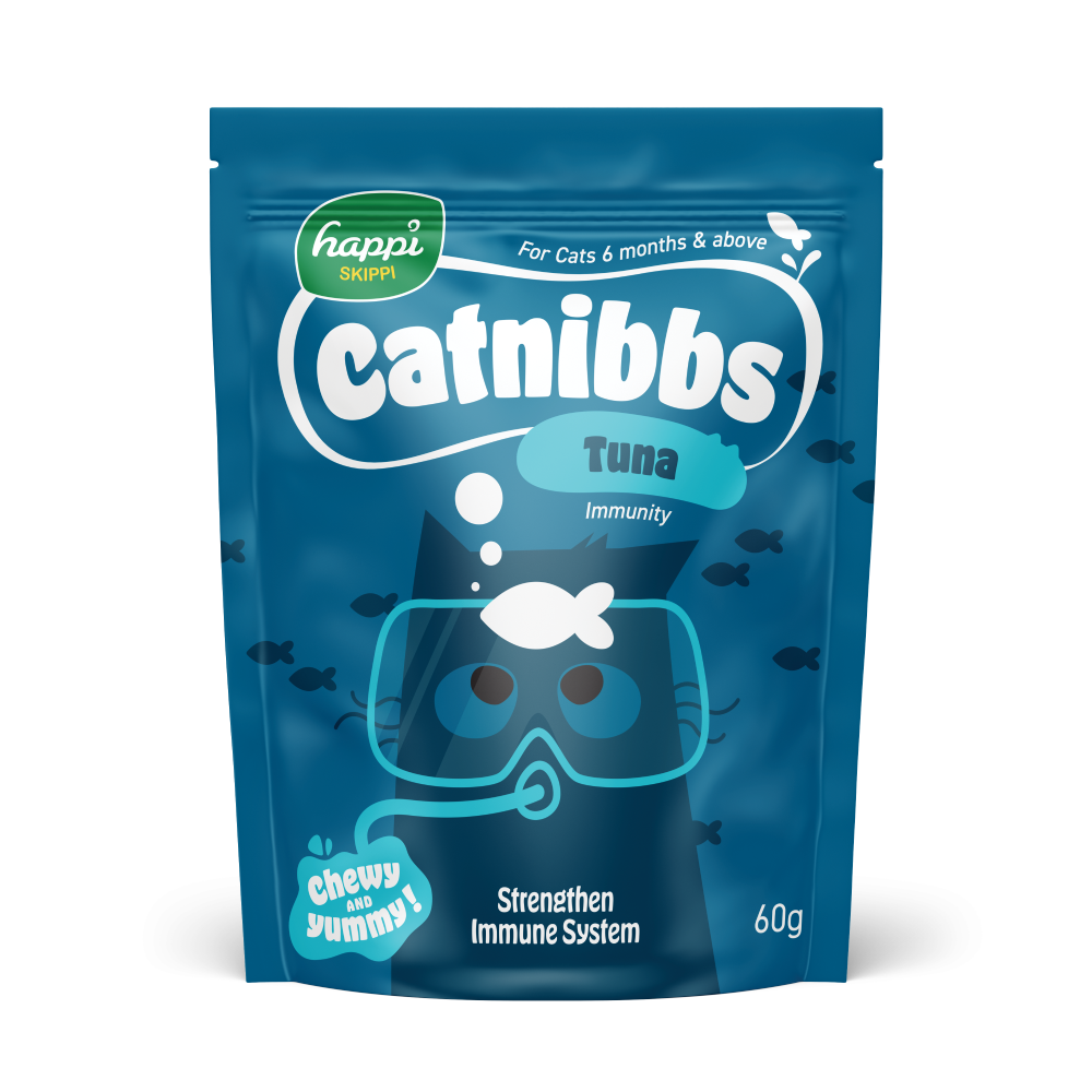 Happi Skippi Cat Treats Catnibbs Tuna Immunity 60g