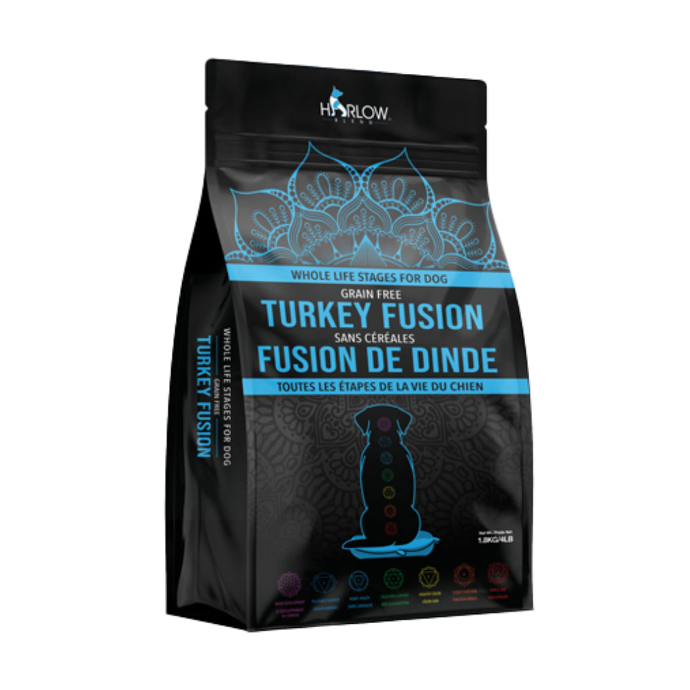 Harlow Blend Turkey Fusion Grain-Free Dry Dog Food 4lb