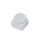 Hartley Cat-eared Oblique Ceramic Bowl with Square Base M (Bowl D14xH5cm, Base L16xH6.5cm)