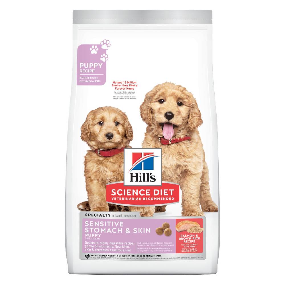 Hill's Science Diet Puppy Sensitive Stomach & Skin Salmon & Rice 4lb