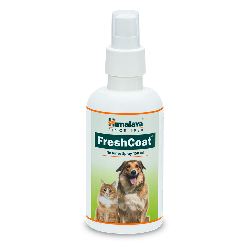 Himalaya FreshCoat Spray for Dogs & Cats (Cleanser Deodorant) 150ml