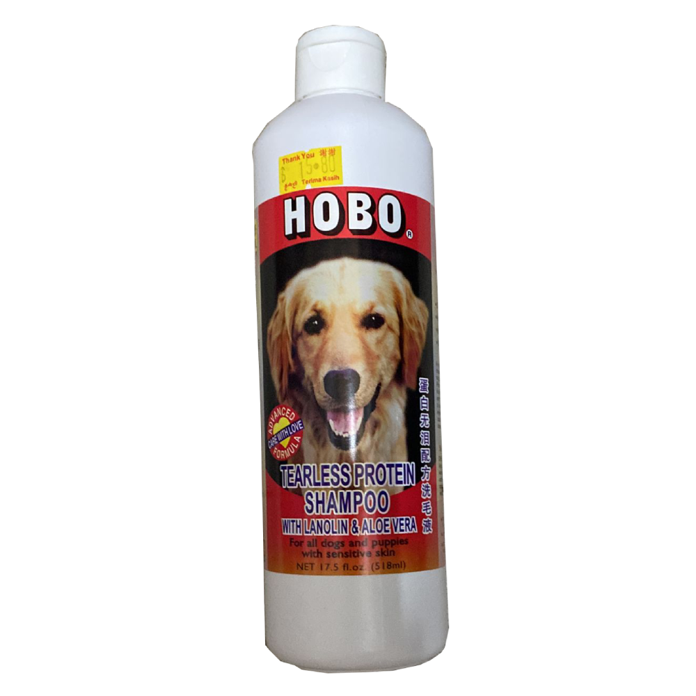 Hobo Tearless Protein Shampoo For Dogs & Puppies 17.5oz