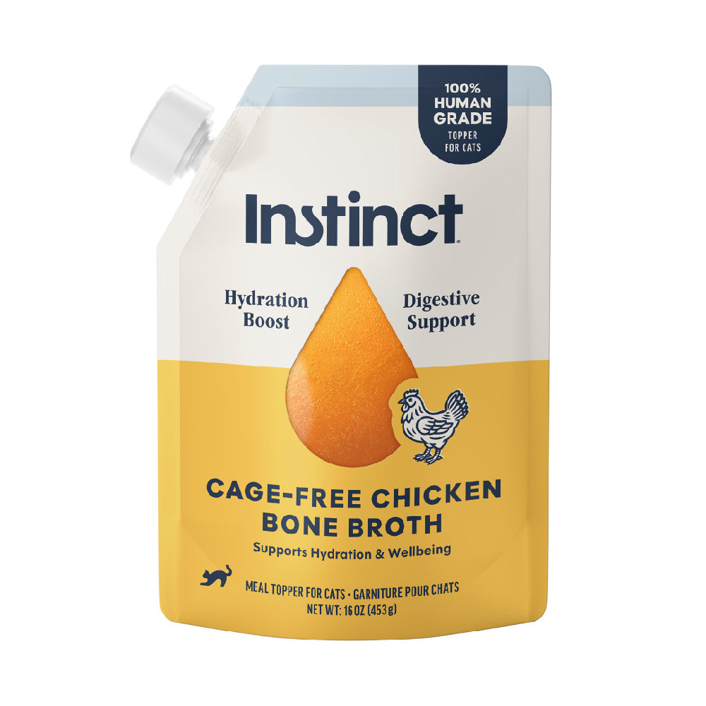 Instinct Cat Cage-Free Chicken Bone Broth for Cat 16oz