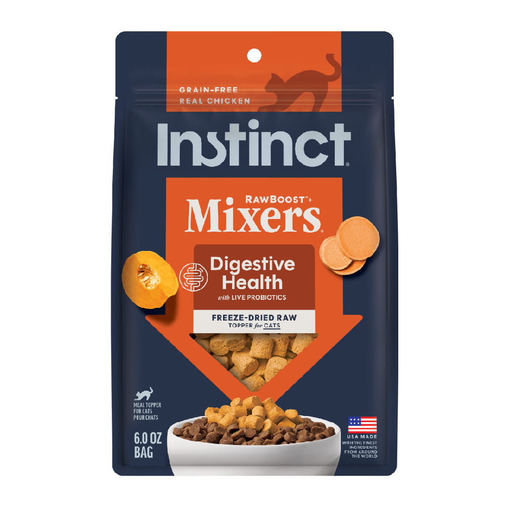 Instinct Cat Raw Boost Mixers Freeze-Dried Digestive Health 5.5oz