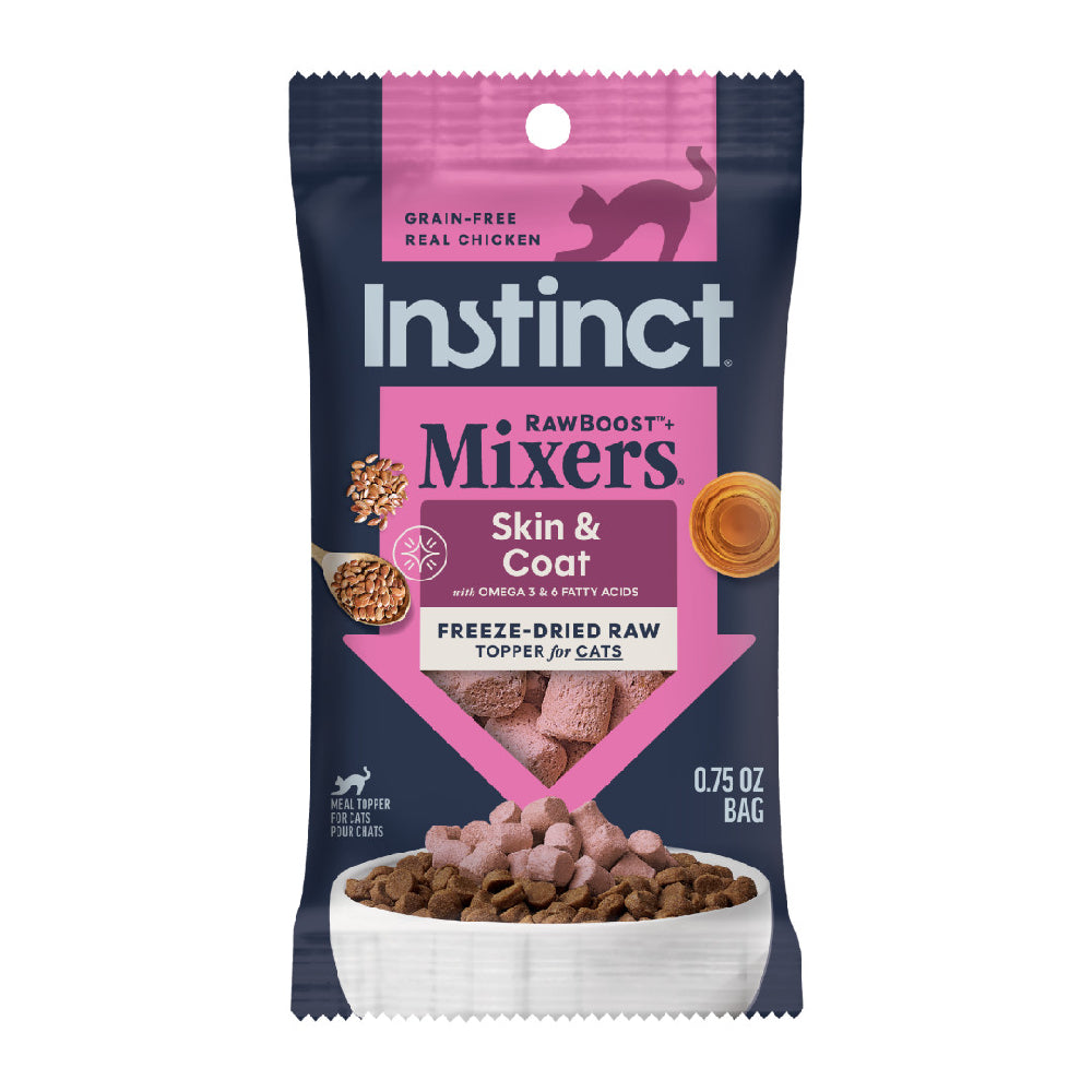 Instinct Cat Raw Boost Mixers Freeze-Dried Skin & Coat 0.75oz