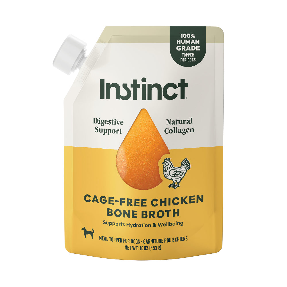 Instinct Dog Cage-Free Chicken Bone Broth for Dog 16oz