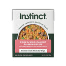 Instinct Dog Freshly Crafted Meals Pork & Wild-Caught Salmon Recipe 11oz