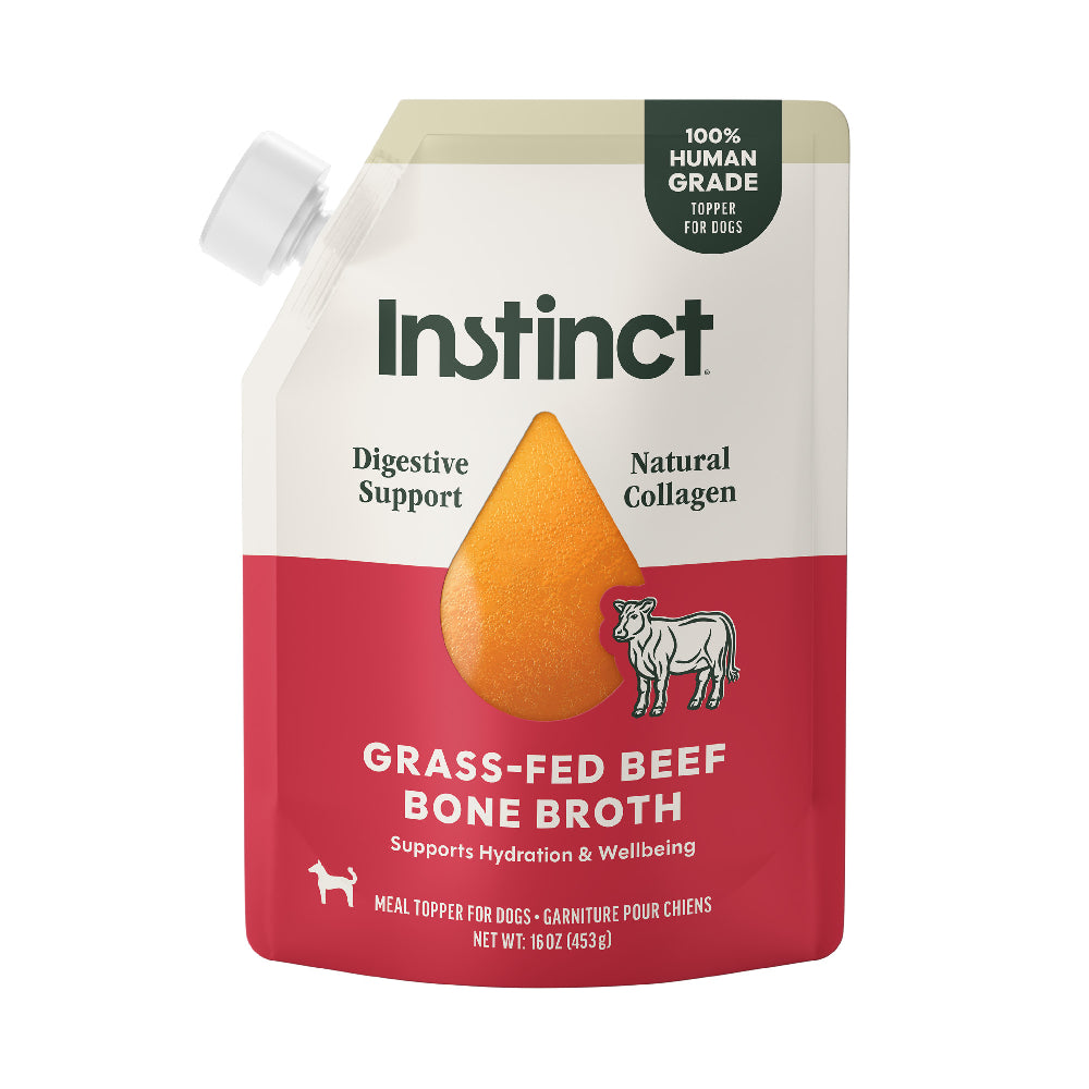 Instinct Dog Grass-Fed Beef Bone Broth for Dog 16oz