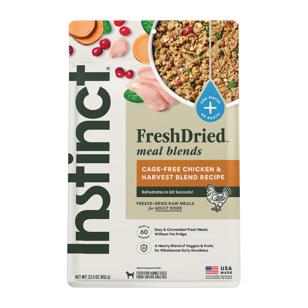 Instinct Dog FreshDried Meal Blends Chicken & Harvest Blend 23oz