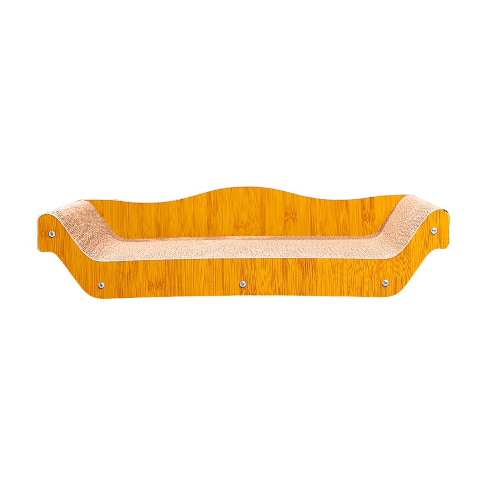 JYJ Cat Scratcher Sofa Walnut - L55cm x B24cm