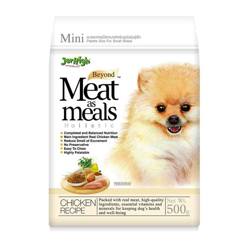 JerHigh Dog Dry Food Meat as Meals Holistic Chicken Recipe 500g