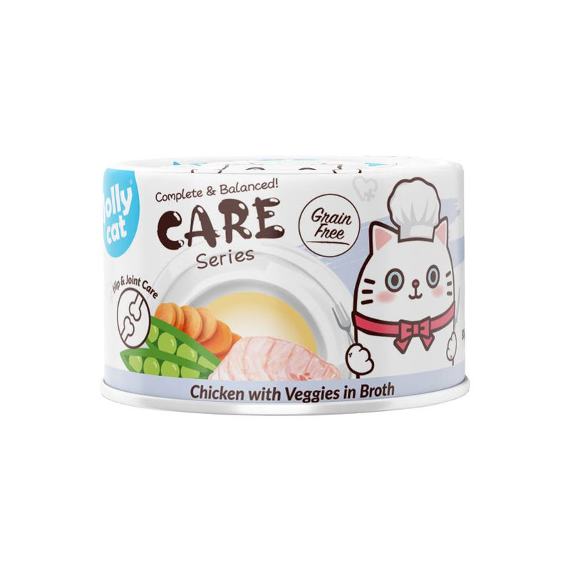 Jolly Cat Complete & Balanced Care Series Chicken with Veggies in Broth 80g