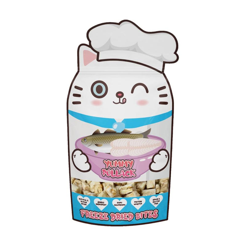 Jolly Cat Freeze-Dried Bites Yummy Pollack 18g