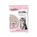 Jolly Cat Premium Scoopable Bentonite Rose Clumping Cat Litter 10L 7kg front of pack
