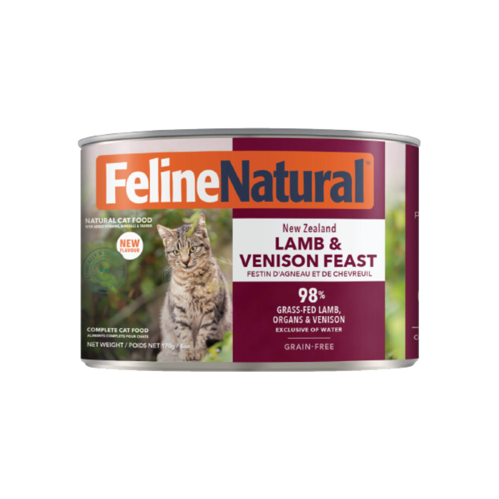K9 Feline Natural Lamb & Venison Feast 170g