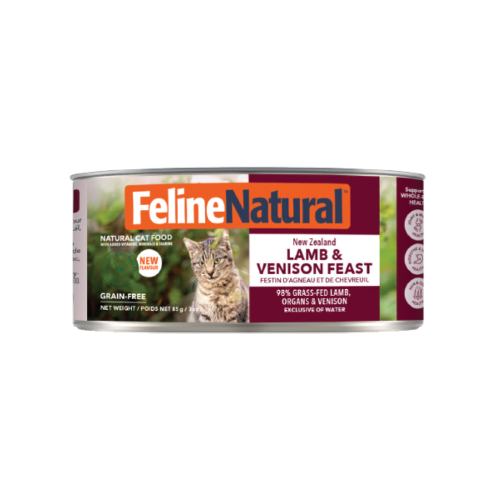 K9 Feline Natural Lamb & Venison Feast 85g