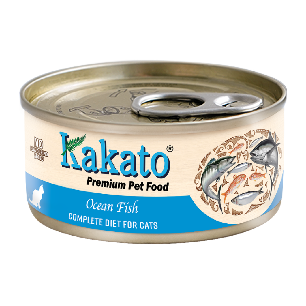 Kakato Premium Cat Food Complete Diet - Ocean Fish 70g