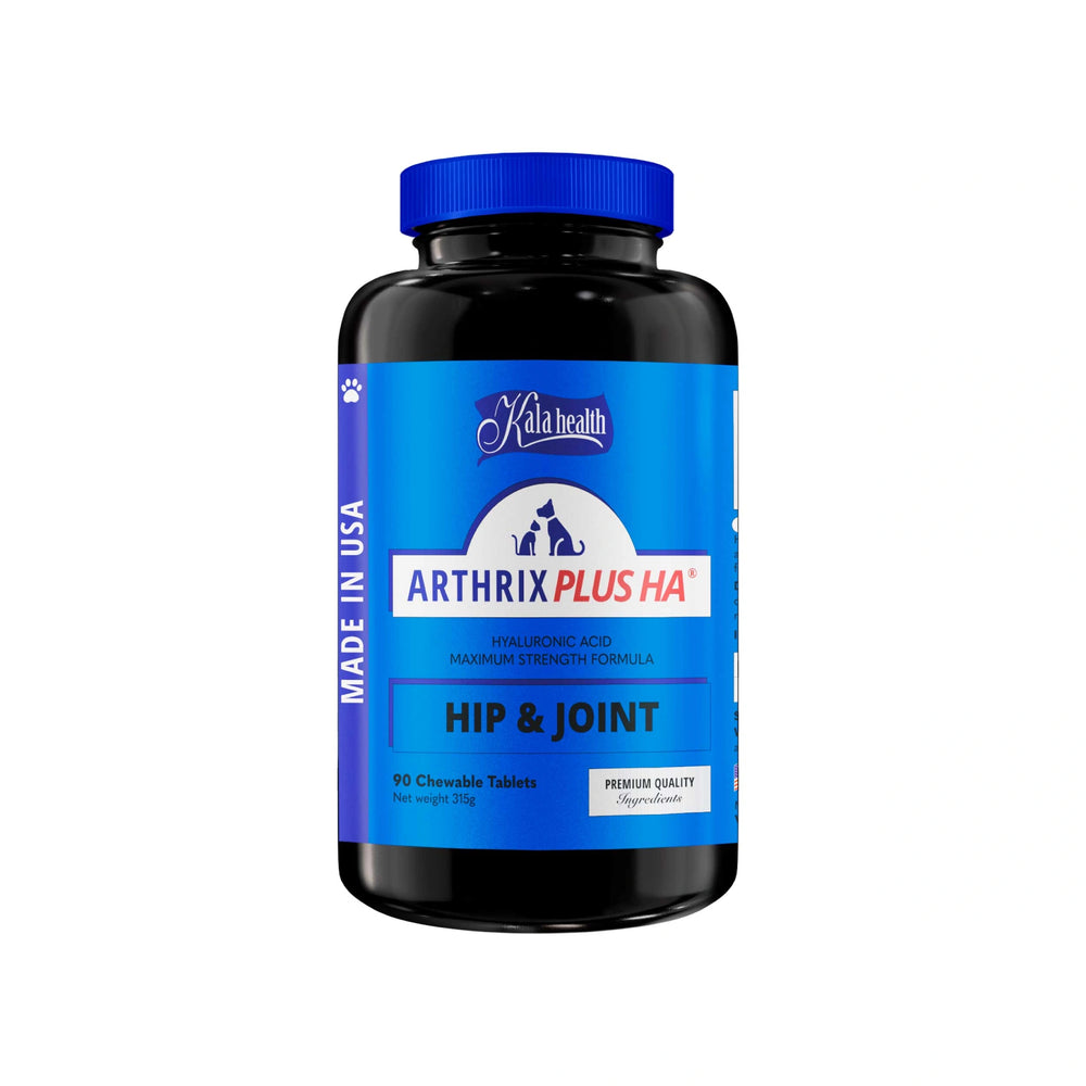 Kala Health Arthrix Plus HA for Dogs and Cats supplement front of pack