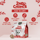 Kit Cat 2nd Chance Plant-Based Black Tea Leaves Clumping Cat Litter 2.5kg