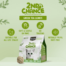 Kit Cat 2nd Chance Plant-Based Green Tea Leaves Clumping Cat Litter 2.5kg