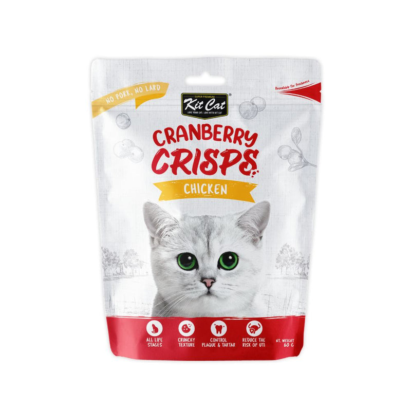 KitCat Cat Cranberry Crisps Chicken 60g