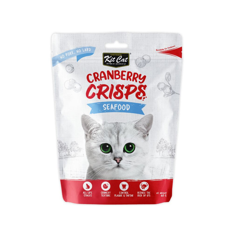 KitCat Cat Cranberry Crisps Seafood 60g