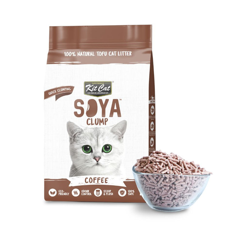 KitCat Cat Soybean Litter Soya Clump Coffee 7L