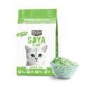 Kit Cat Soybean Litter Soya Clump Green Tea Clumping Cat Litter 7L