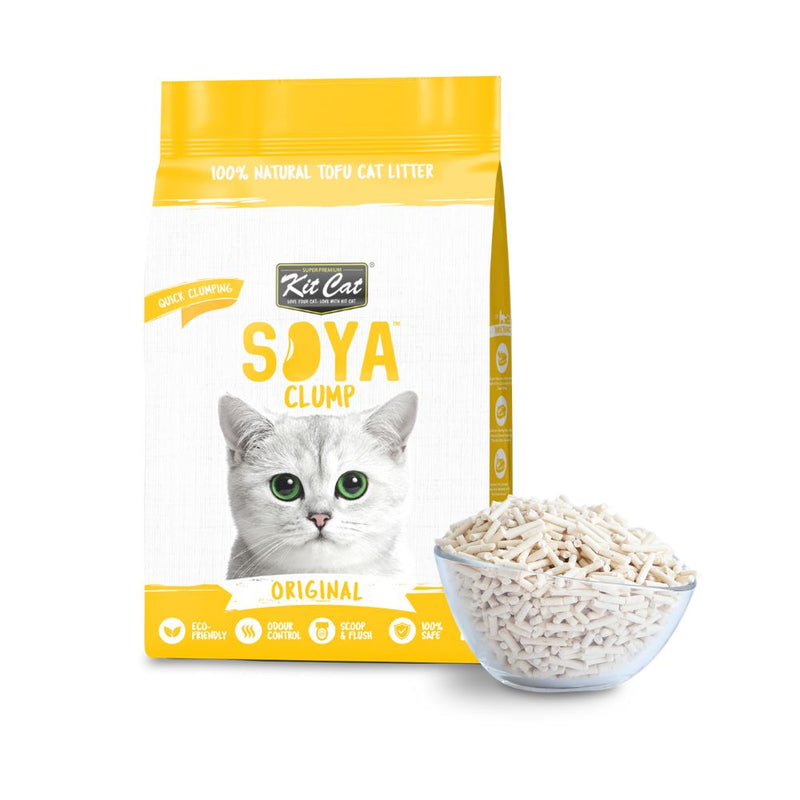 KitCat Cat Soybean Litter Soya Clump Original 7L