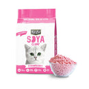 Kit Cat Soybean Litter Soya Clump Strawberry Clumping Cat Litter 7L